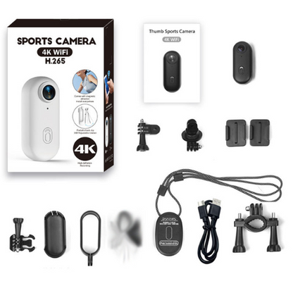 Caméra Sport 4K Ultra Compacte